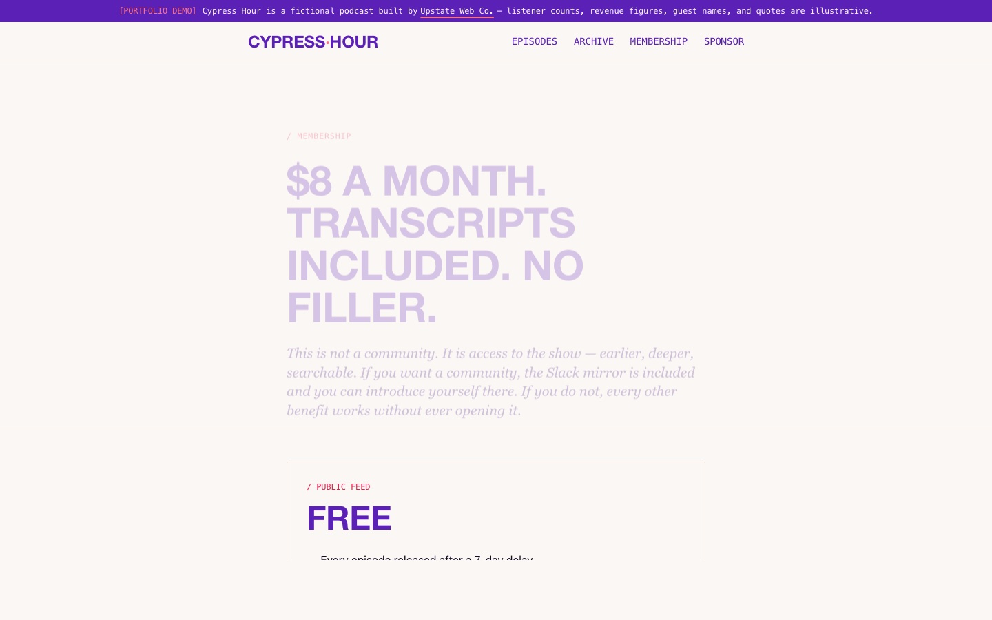 Cypress Hour page 2