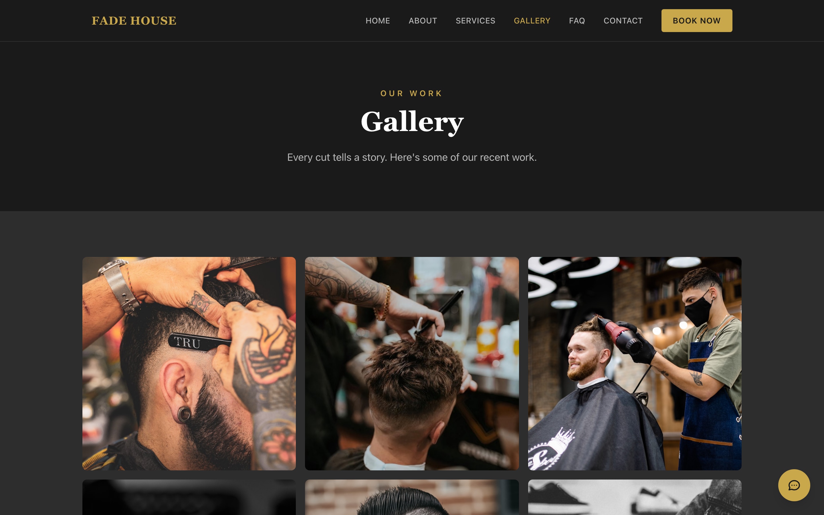 Fade House Barbershop page 2