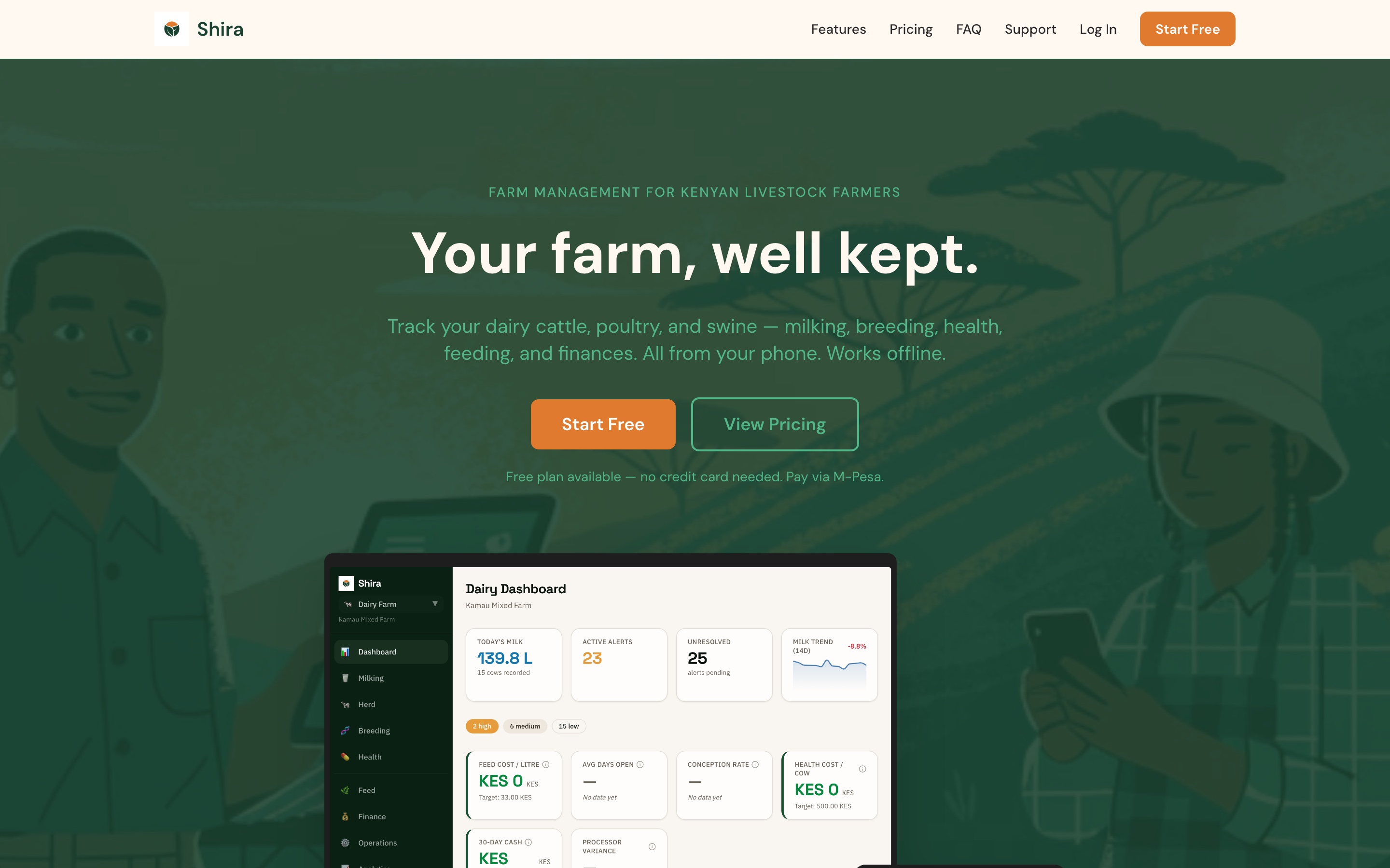 Shira: Brand Website for a Growing Business