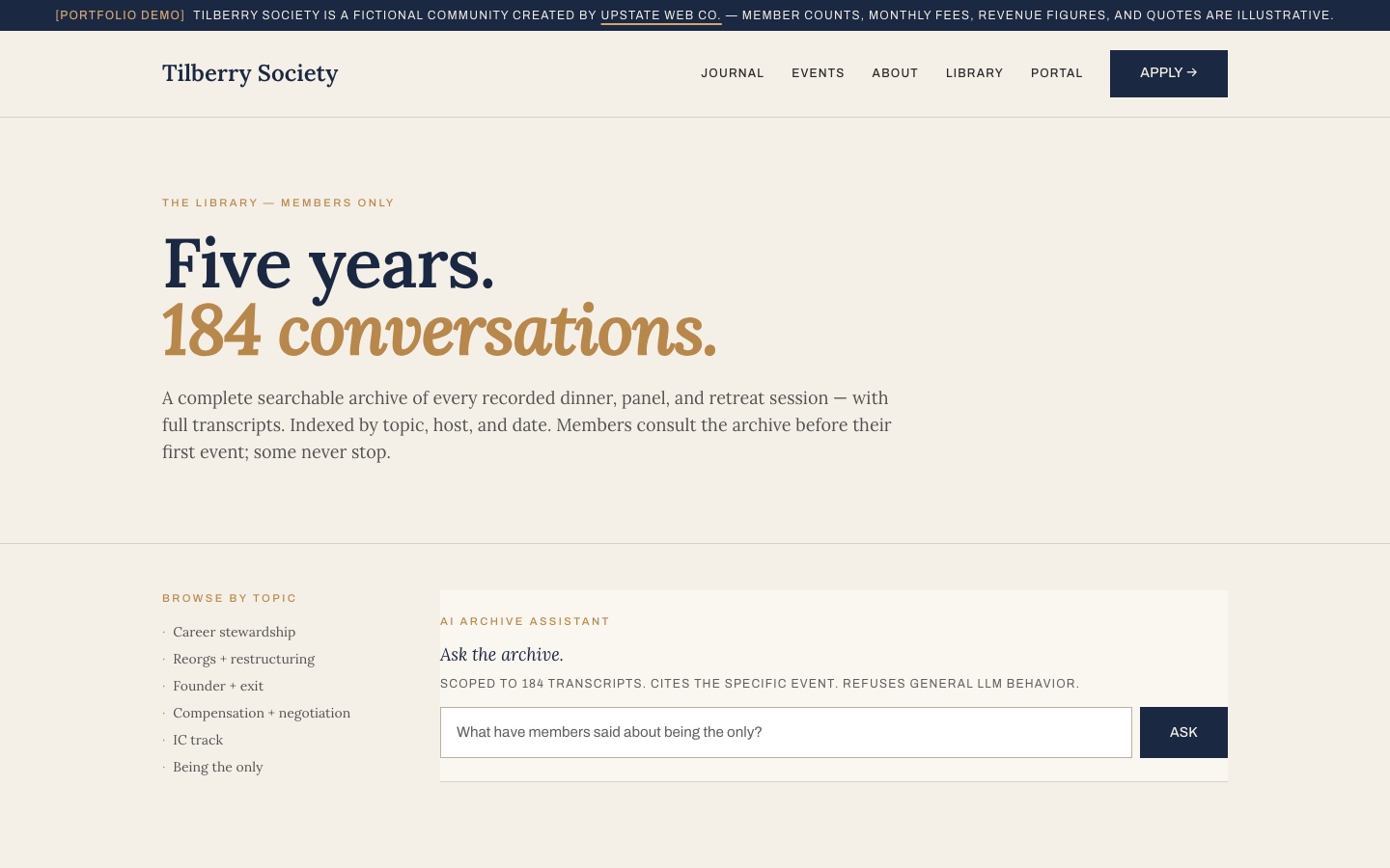 Tilberry Society page 2